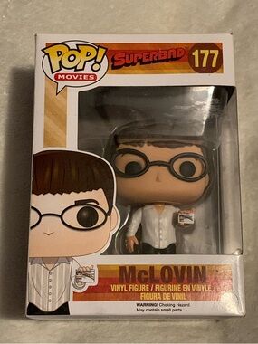 McLovin Superbad Funko Pop #177 in Box. Never Opened